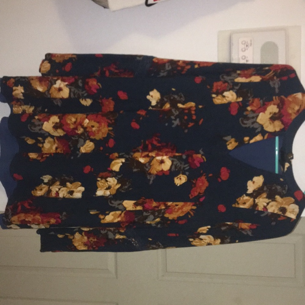 Short floral dress!